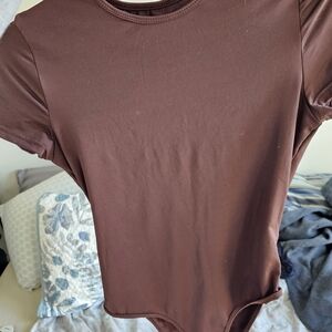 SHEIN Chocolate Brown Top